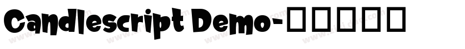 Candlescript Demo字体转换